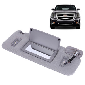 2015-2019 GMC Yukon/XL Gray Sun Visor Right 23459643 Generic