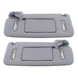 2015-2019 Chevrolet Tahoe 2PCS Gray Sun Visor Left & Right 22870346 23459643 Generic