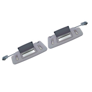 2015-2019 Chevrolet Tahoe 2PCS Gray Sun Visor Left & Right 22870346 23459643 Generic