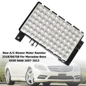 2007-2012 MERCEDES-BENZ S350 S400 S550 S600 S63 S65 AMG A/C Blower Motor Resistor 2218706758