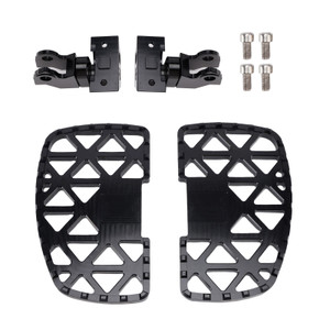 2017-2025 Honda Rebel 500 1 Pair Front Footpegs Aluminum Alloy Generic