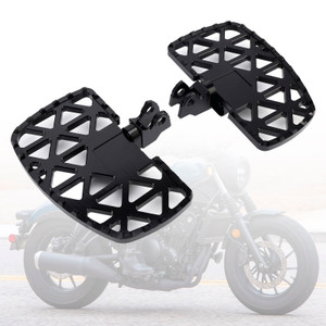 2017-2025 Honda Rebel 300 1 Pair Front Footpegs Aluminum Alloy Generic