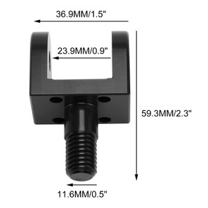 Black Foot Pegs Mounting Bracket fit for Sur Ron Light Bee X/S Segway X160 X260