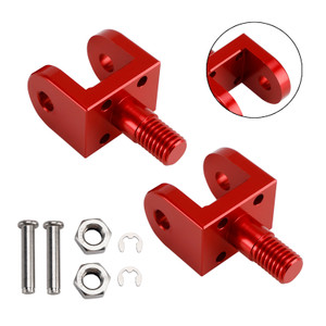 Red Foot Pegs Mounting Bracket fit for Sur Ron Light Bee X/S Segway X160 X260
