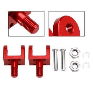 Red Foot Pegs Mounting Bracket fit for Sur Ron Light Bee X/S Segway X160 X260
