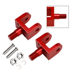 Red Foot Pegs Mounting Bracket fit for Sur Ron Light Bee X/S Segway X160 X260