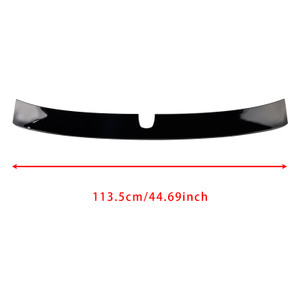 2003-2009 Mercedes Benz E Class W211 4 door Sedan Rear Roof Wing Gloss Black Generic
