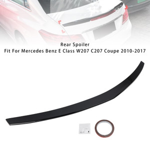 2010-2017 Mercedes Benz E Class W207 C207 Coupe Rear Spoiler Gloss Black Generic