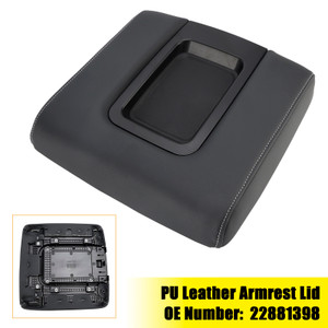 2015-2019 GMC Sierra 2500 3500 PU Leather Armrest Lid 22881398 Generic