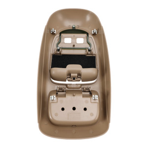 2002-2004 Ford F-250 F-350 F-450 F-550 Super Duty Overhead Console Assembly w/o Sunroof Tan/ Medium Parchment Generic