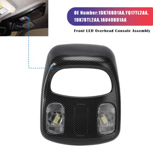 2003-2009 Dodge Ram 3500 Front LED Overhead Console Assembly 1DK78BD1AA Carbon Fibre Generic