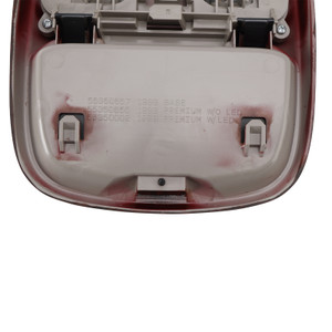 1998-2001 Dodge Ram 1500 Front LED Overhead Console Assembly 55350657 Peach wood Generic