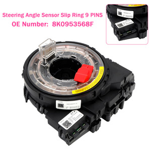 2009-2017 Audi Q5 Steering Angle Sensor Slip Ring 8K0953568F Black Generic