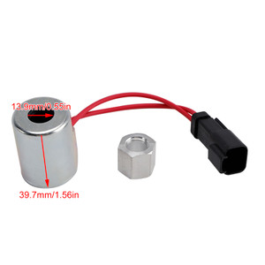 6666547 Solenoid Valve Coil For Bobcat S250 T190 T250 751 763 773 853 883 A220