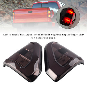 2021+ Ford F150 Left & Right Tail Light Incandescent Upgrade Raptor Style LED
