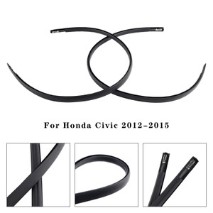 2PCS Roof Molding Trim Left+Right For Honda Civic 2012-2015