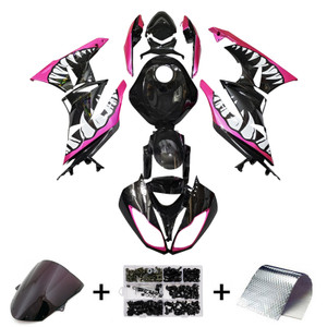 Kawasaki ZX6R 636 2009-2012 Fairing Kit Bodywork Plastic ABS Generic#172