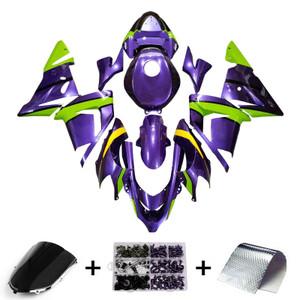 Kawasaki ZX10R 2004-2005 Fairing Kit Bodywork Plastic ABS Generic#158