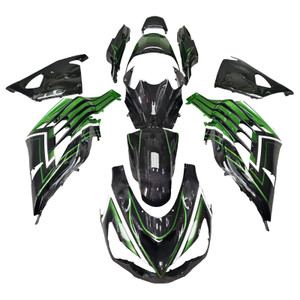 Kawasaki ZX14R ZZR1400 2012-2025 Fairing Kit Bodywork Plastic ABS Generic#136