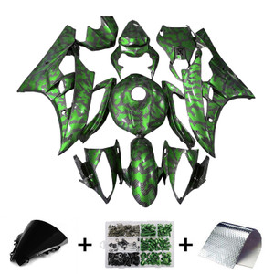 Yamaha YZFR6 YZF-R6 2006-2007 Fairing Kit Bodywork Plastic ABS Generic#198