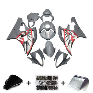 Yamaha YZFR6 YZF-R6 2006-2007 Fairing Kit Bodywork Plastic ABS Generic#203