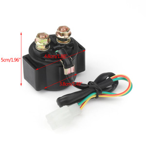 Starter Solenoid Relay For Polaris Phoenix 200 (05-13) Sawtooth 200 (06-07) UTV RZR 170 169CC (12)