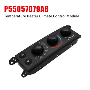 2008 Dodge RAM 1500, 2500 & 3500 Temperature Heater Climate Control Module P55057079AB Generic