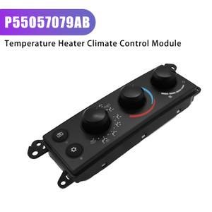 2008 Dodge RAM 1500, 2500 & 3500 Temperature Heater Climate Control Module P55057079AB Generic