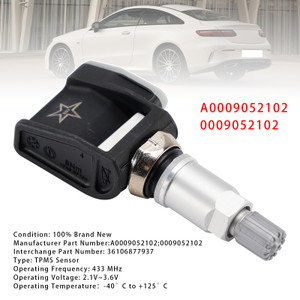 2017-2020 Mercedes-Benz E43 E53 E63 1X TPMS Tire Pressure Sensor A0009052102 Generic
