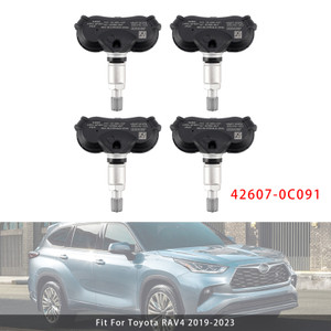 2018-2024 Toyota Highlander RAV4 Sequoia Tundra 4X TPMS Tire Pressure Sensor 426070C091 Generic