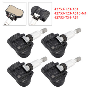 2014-2021 Acura ILX MDX RDX RLX TLX 4X TPMS Tire Pressure Sensor 42753TZ3A51 Generic