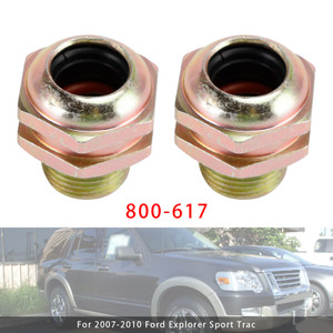 2005-2007 Ford F-250 F-350 F-450 F-550 Super Duty 2PCS Transmission Cooler Line Quick Connector 800-617 Generic