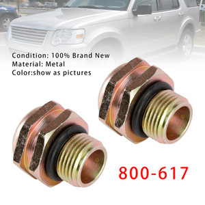 2007-2010 Mercury Mountaineer 2PCS Transmission Cooler Line Quick Connector 800-617 Generic