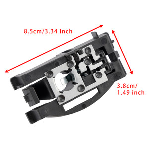 2008-2013 BMW X5 E70 Left+Right Rear Trunk Lid Tail Light Bulb Holder Socket 63217262575 63217262576 Generic