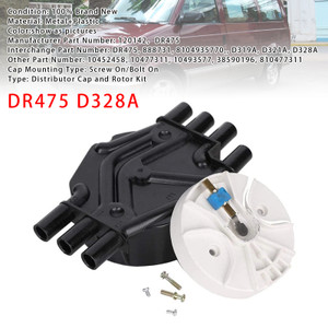 1996-2002 Chevrolet Express G10 G20 G30 Ignition Distributor Cap & Rotor Kit DR475 D328A Generic