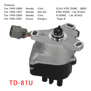 1996-1997 Honda Del Sol Ignition Distributor TD81U Generic