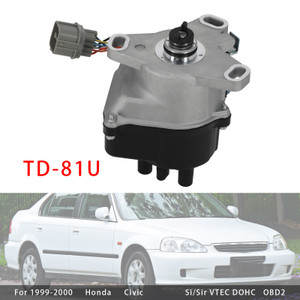 1996-1997 Honda Del Sol Ignition Distributor TD81U Generic