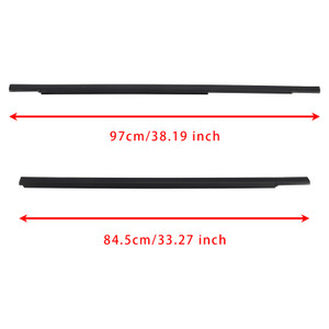 4PCS Door Window Weatherstrip Mould Kit For Patrol Y61 GU