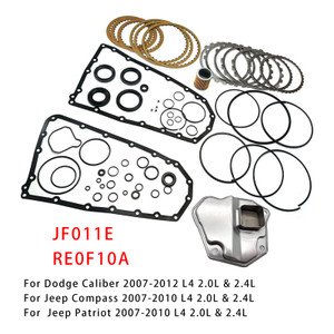 2007-2016 Mitsubishi Lancer Outlander CVT Auto Transmission Master Rebuild Kit RE0F10A JF011E Generic