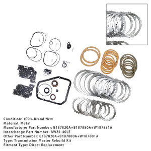 CHRYSLER Excelle 1.6L Transmission Master Rebuild Kit AW81-40LE Generic
