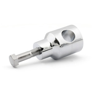 Universal 7/8" 22mm Motorcycle Bike Handlebar Handle Riser Mounting Clamp, Chrome
