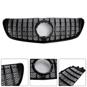 2014-2019 Mercedes Benz V-Class W447 Pre-Facelift Front Upper Grille Black Generic