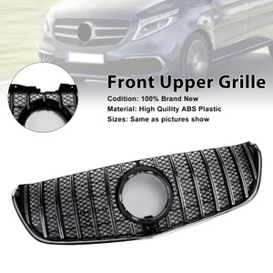 2014-2019 Mercedes Benz V-Class W447 Pre-Facelift Front Upper Grille Chrome Generic