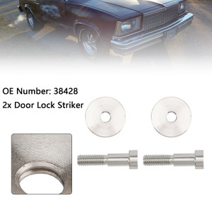 1972-1994 Oldsmobile Bravada Omega Starfire Cutlass Ciera 2x Door Lock Striker 38428 Generic