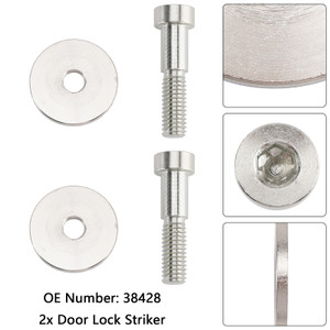 1972-1994 Oldsmobile Bravada Omega Starfire Cutlass Ciera 2x Door Lock Striker 38428 Generic