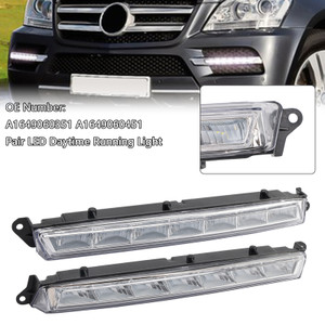 2007-2013 Mercedes-Benz X164 GL320 GL350 GL450 ML63 AMG X166 Front Left+Right Daytime Running Light A1649060351 Generic