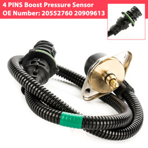 Volvo FH16 FL6 FM10 FM7 FH12 4 PINS Boost Pressure Sensor 20552760 20909613 Generic