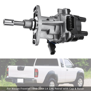 1998-2004 Nissan Frontier L4 Ignition Distributor w/ Cap & Rotor 221003S500 Generic