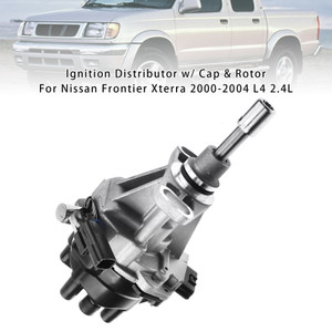 2000-2004 Nissan Xterra 2000-2004 L4 Ignition Distributor w/ Cap & Rotor 221003S500 Generic