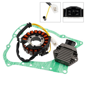 1997-2005 Honda NSS 250 Jazz Reflex Foresight Magneto Coil Stator+Voltage Regulator+Gasket Assy Generic